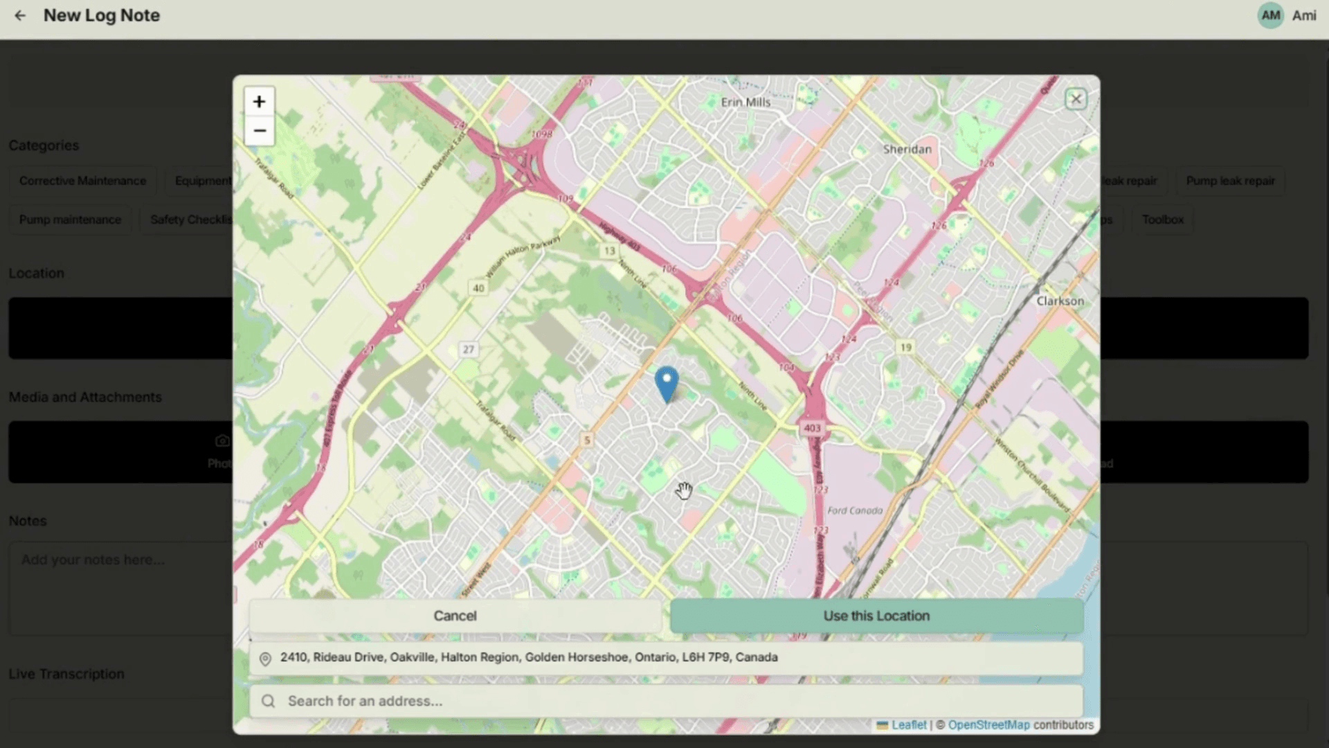 Work Order System in a Box – Technician View
